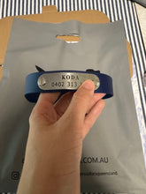 Load image into Gallery viewer, Navy Blue Dog Collar